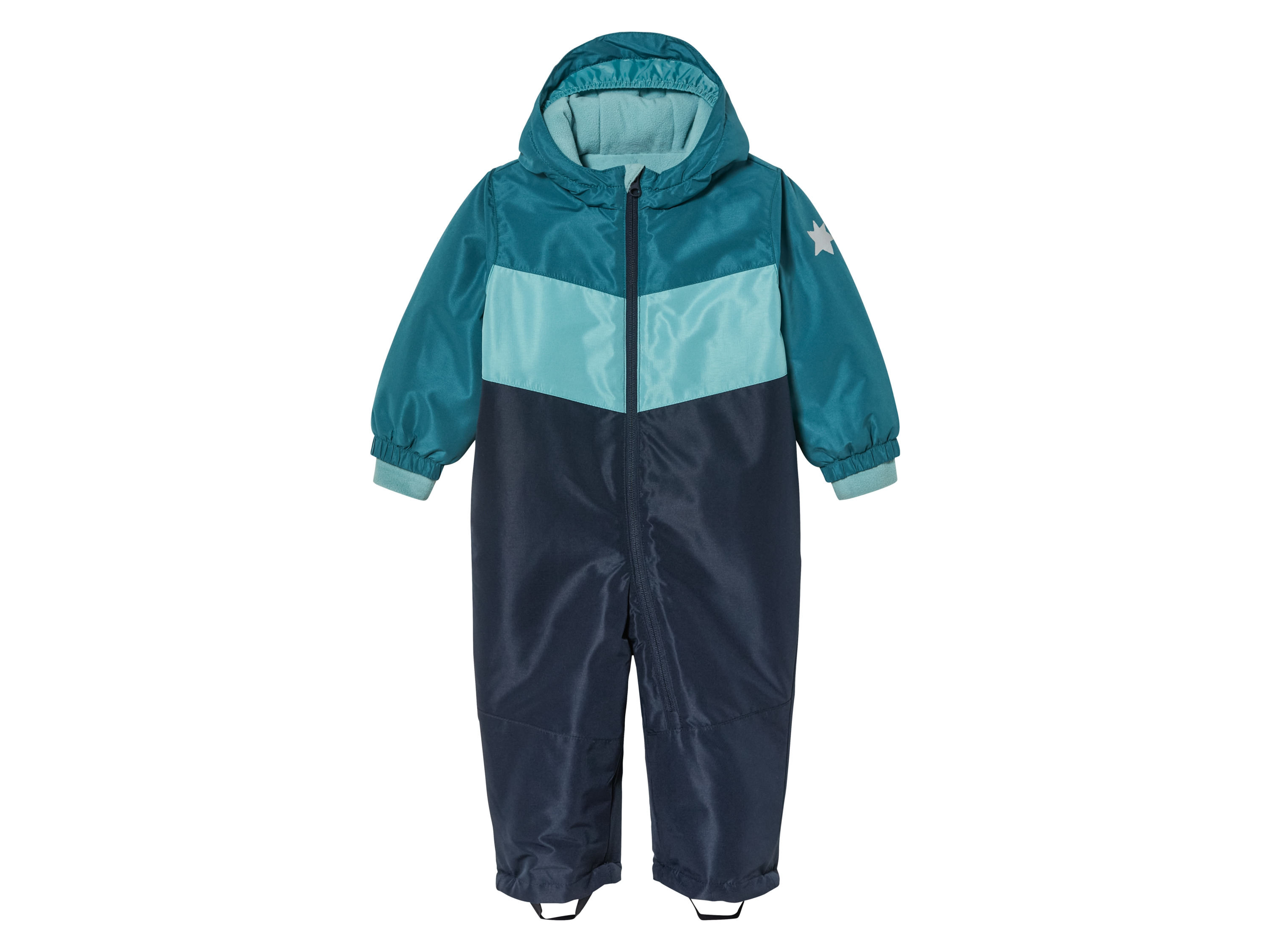 lupilu Kinder sneeuwoverall (80, Petrol/donkerblauw)