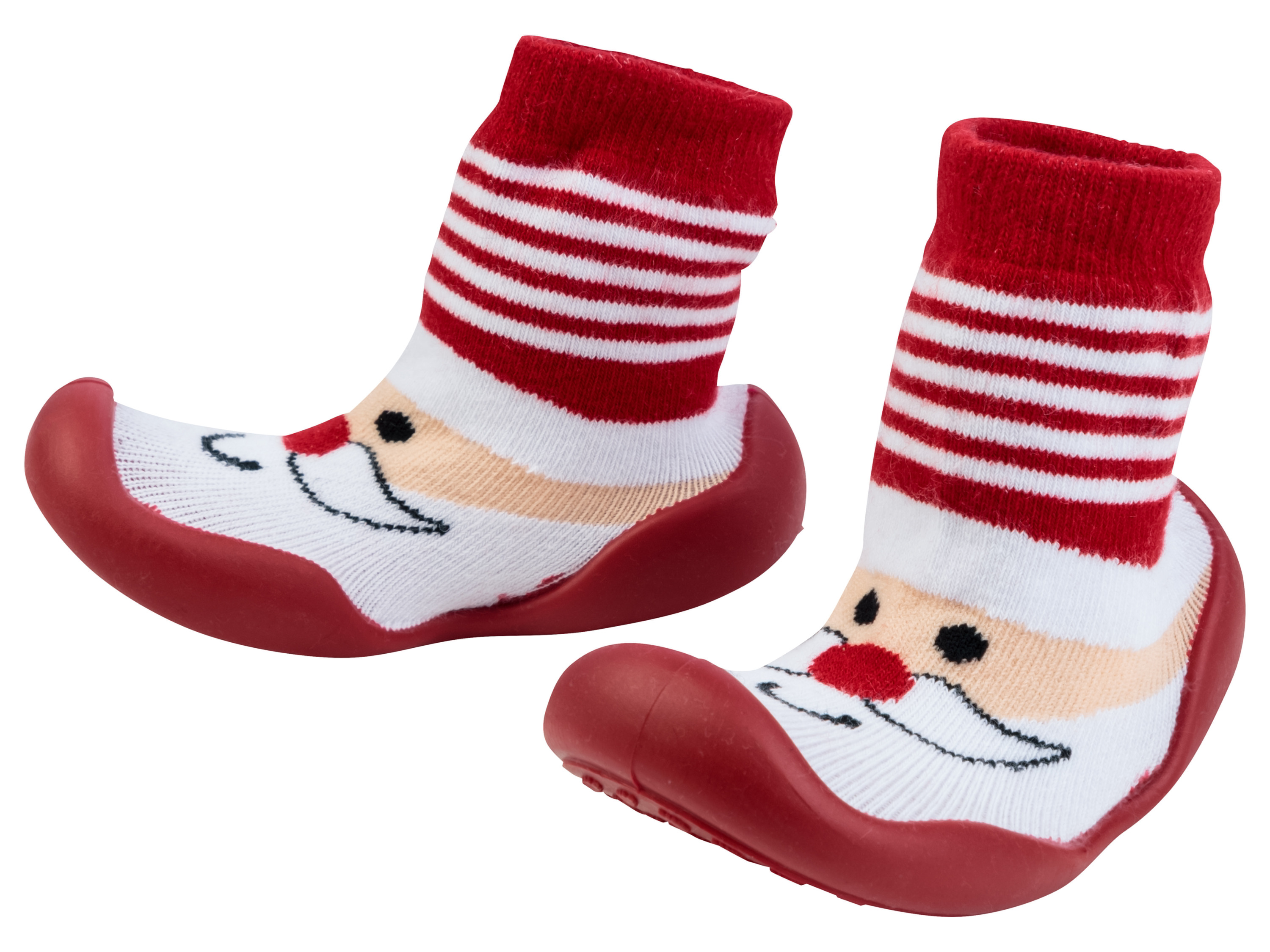 lupilu Baby slofjes kerst (Kerstman, 18-19)