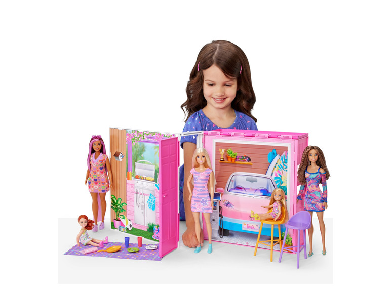 Ga naar volledige schermweergave: Barbie Getaway vakantiehuis - afbeelding 2