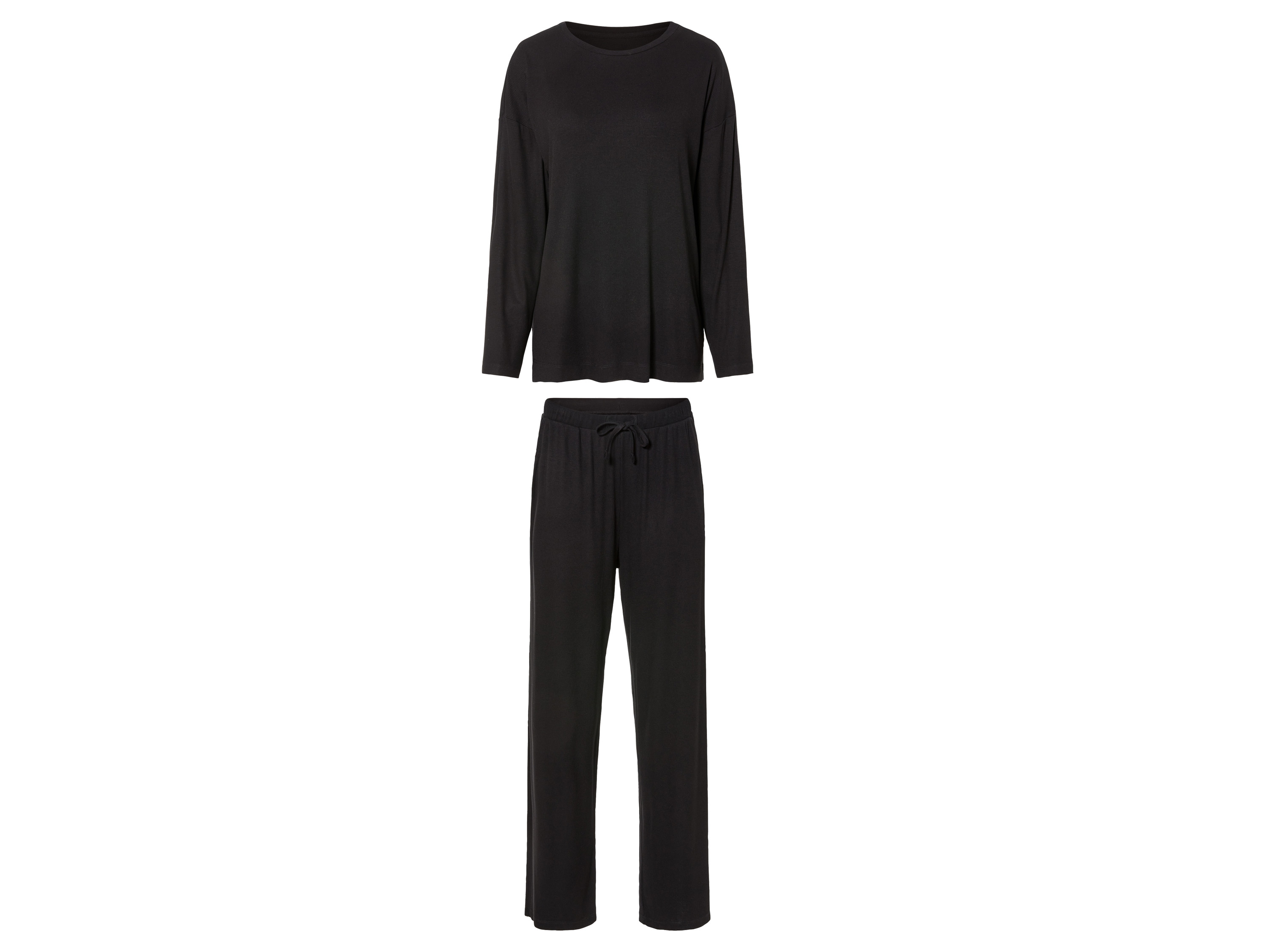 esmara Dames pyjama (S (36-38), Zwart)