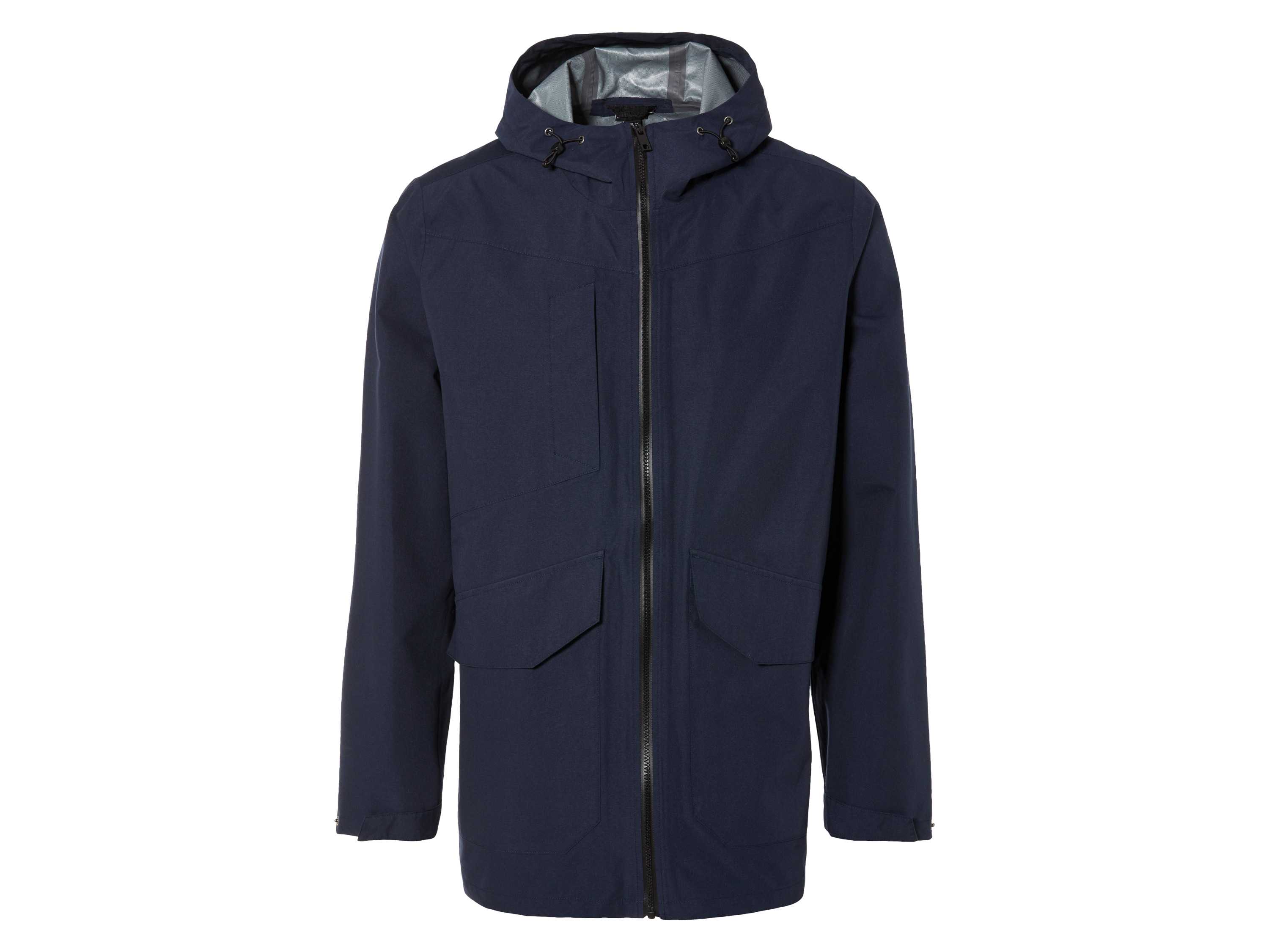 LIVERGY Heren regenjas (L (52/54), Marineblauw)