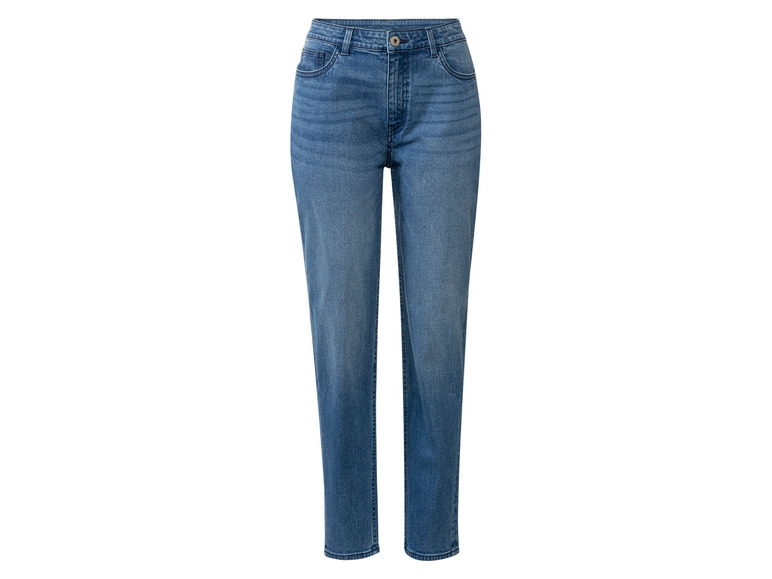 esmara Dames jeans - Mom fit (38, Blauw)