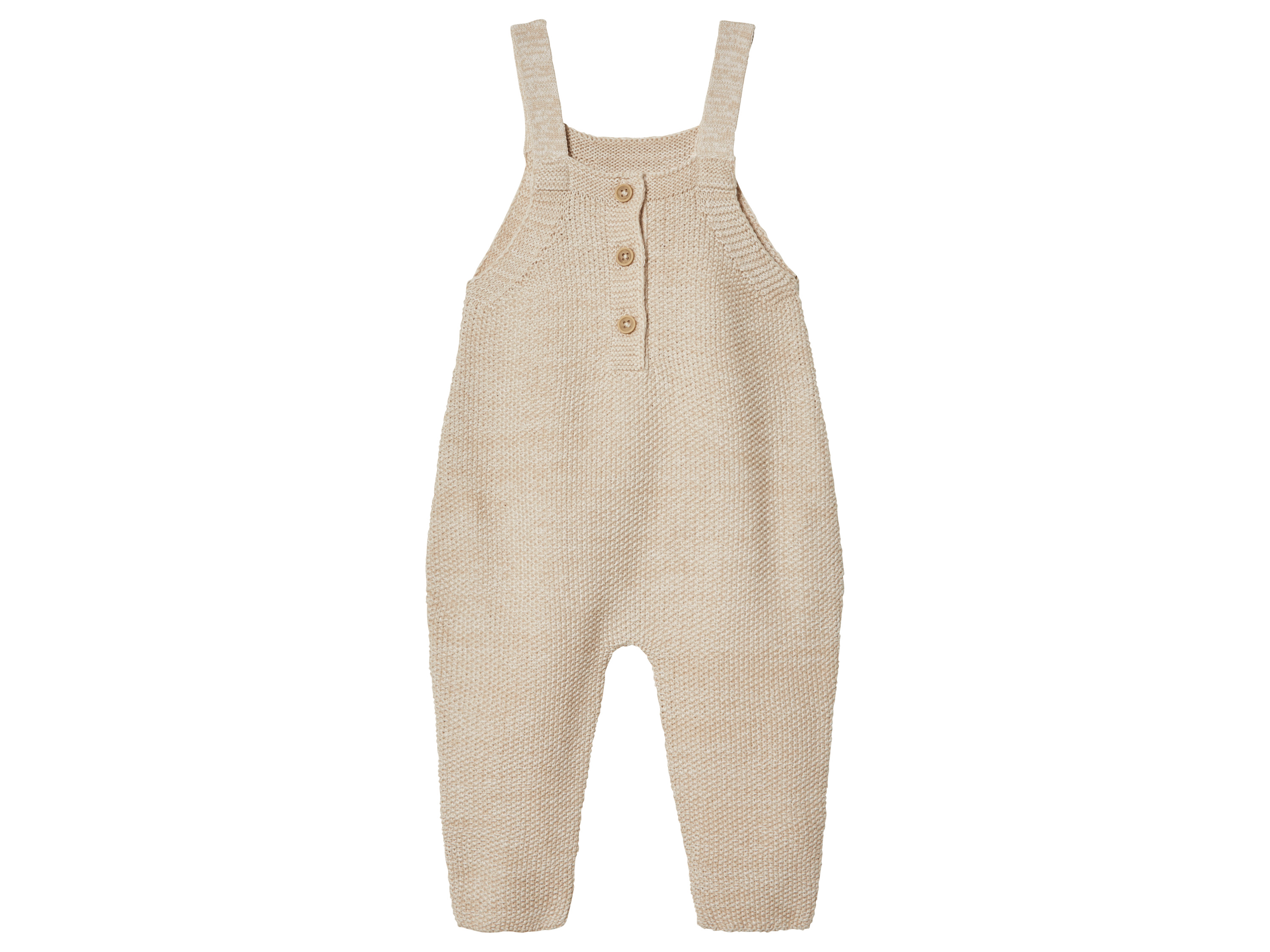 lupilu Baby gebreide tuinbroek (50/56, Beige)