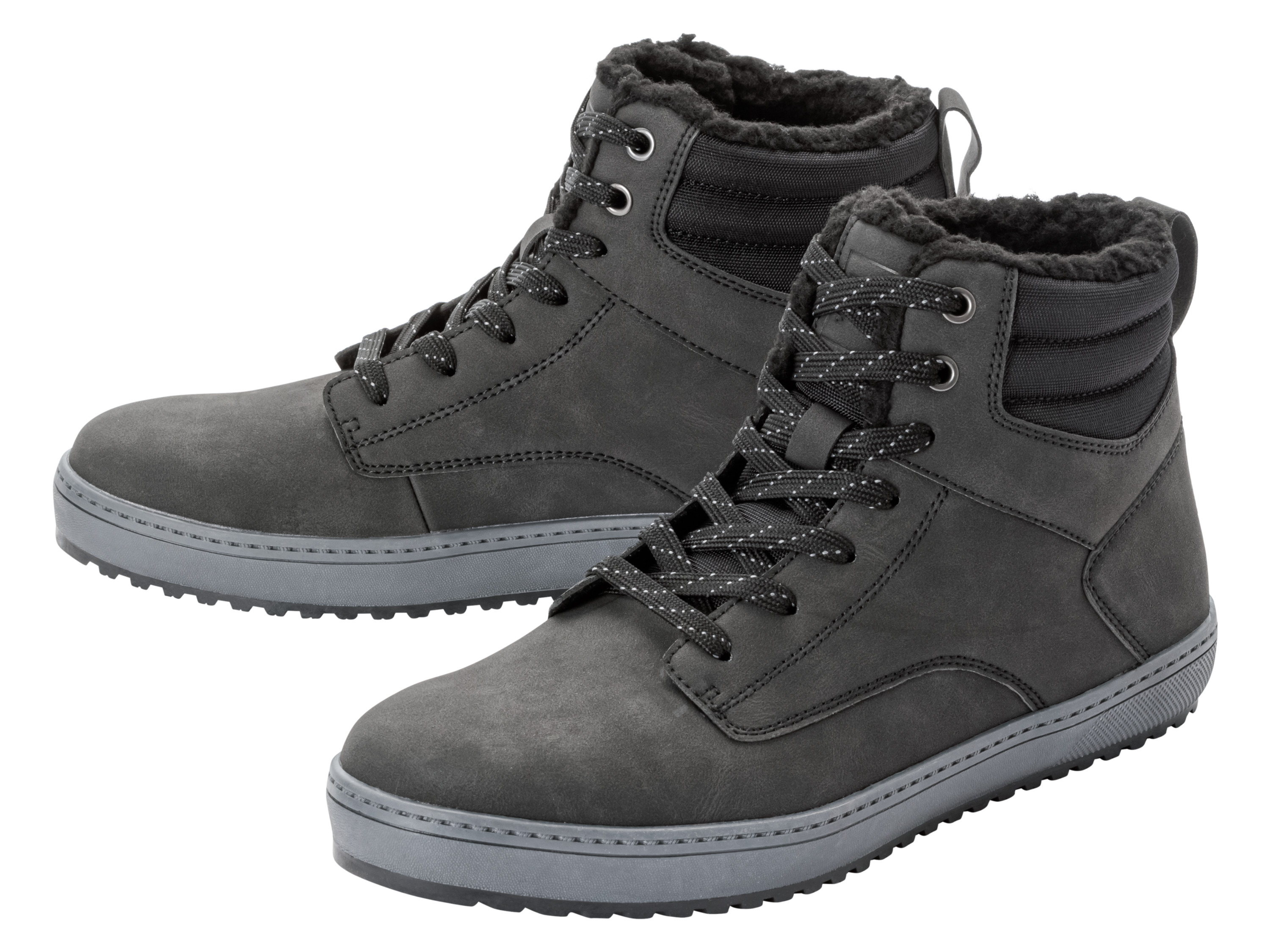 LIVERGY Heren schoenen (44, Zwart)