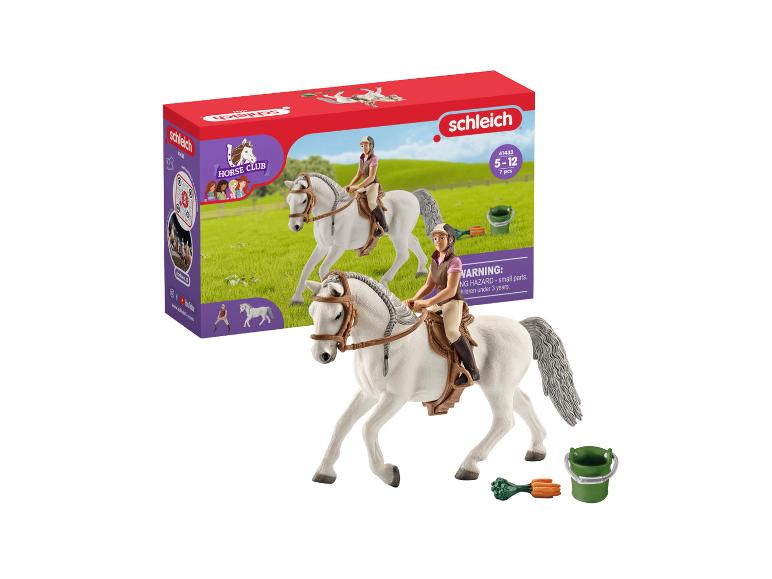 Ga naar volledige schermweergave: Schleich Paard met ruiter - afbeelding 10