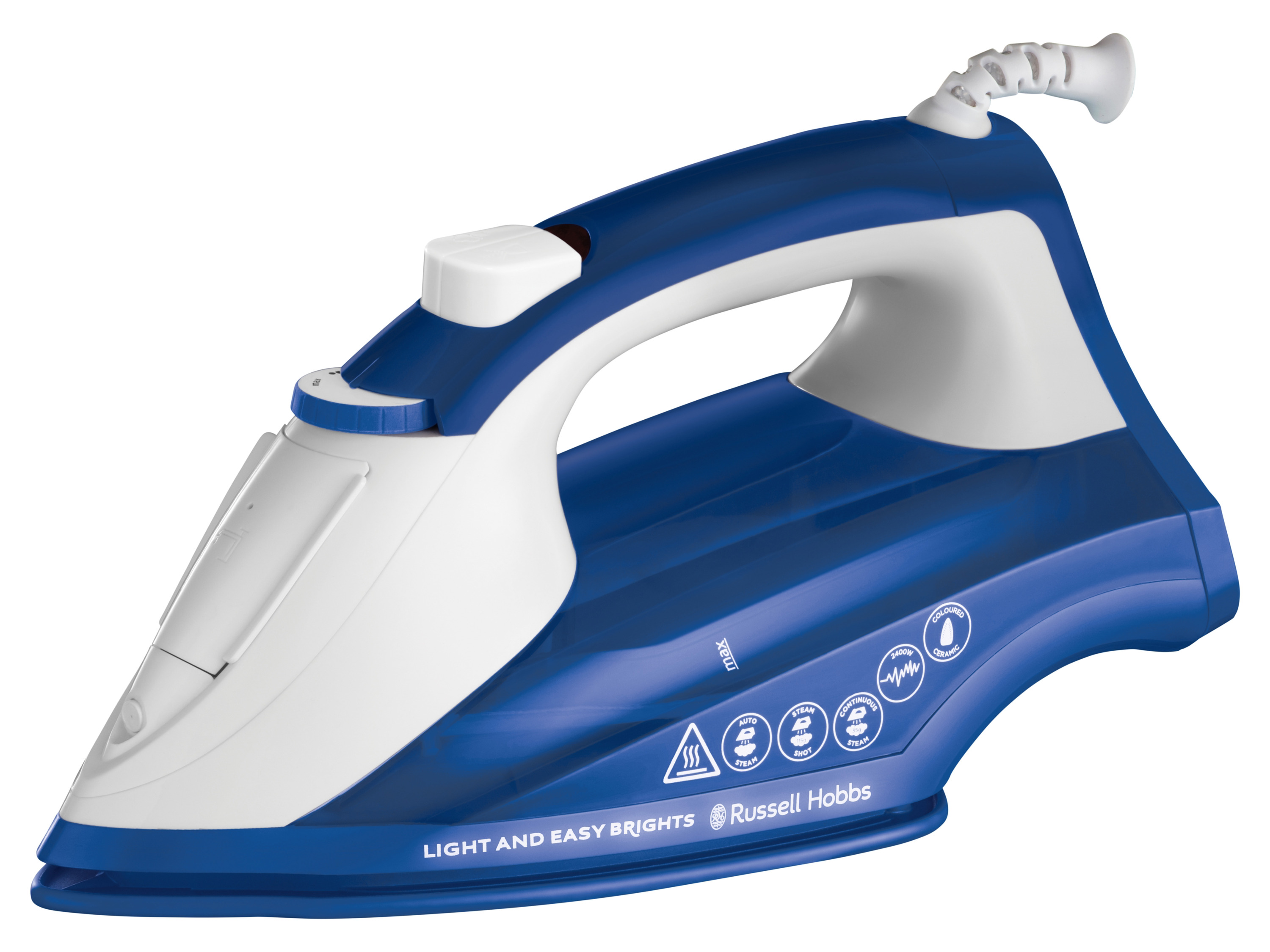 Russell Hobbs Stoomstrijkijzer Light and Easy Brights Sapphire