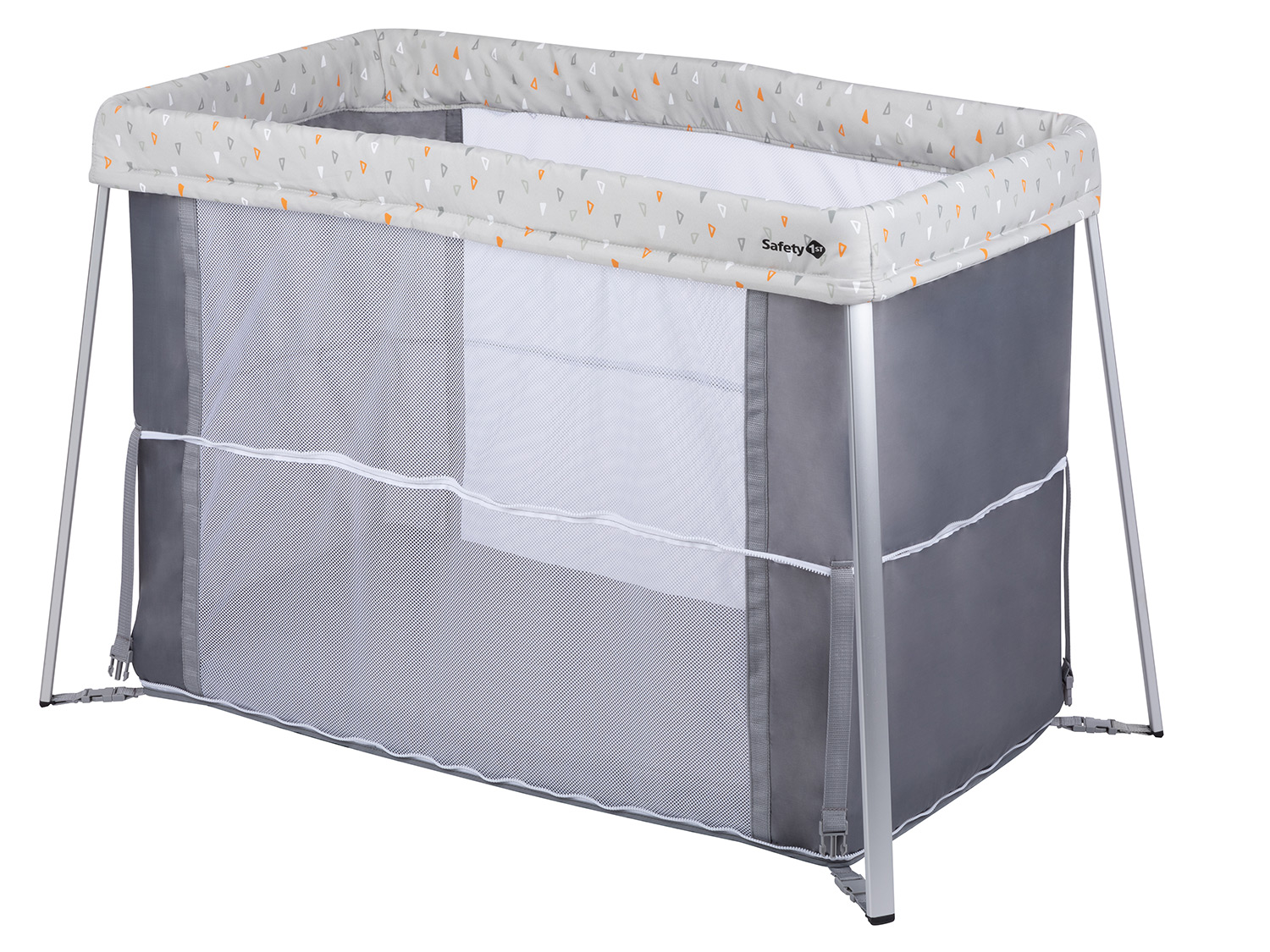 Safety 1st Campingbedje En Babybox Globe Dreamer Warm Grey