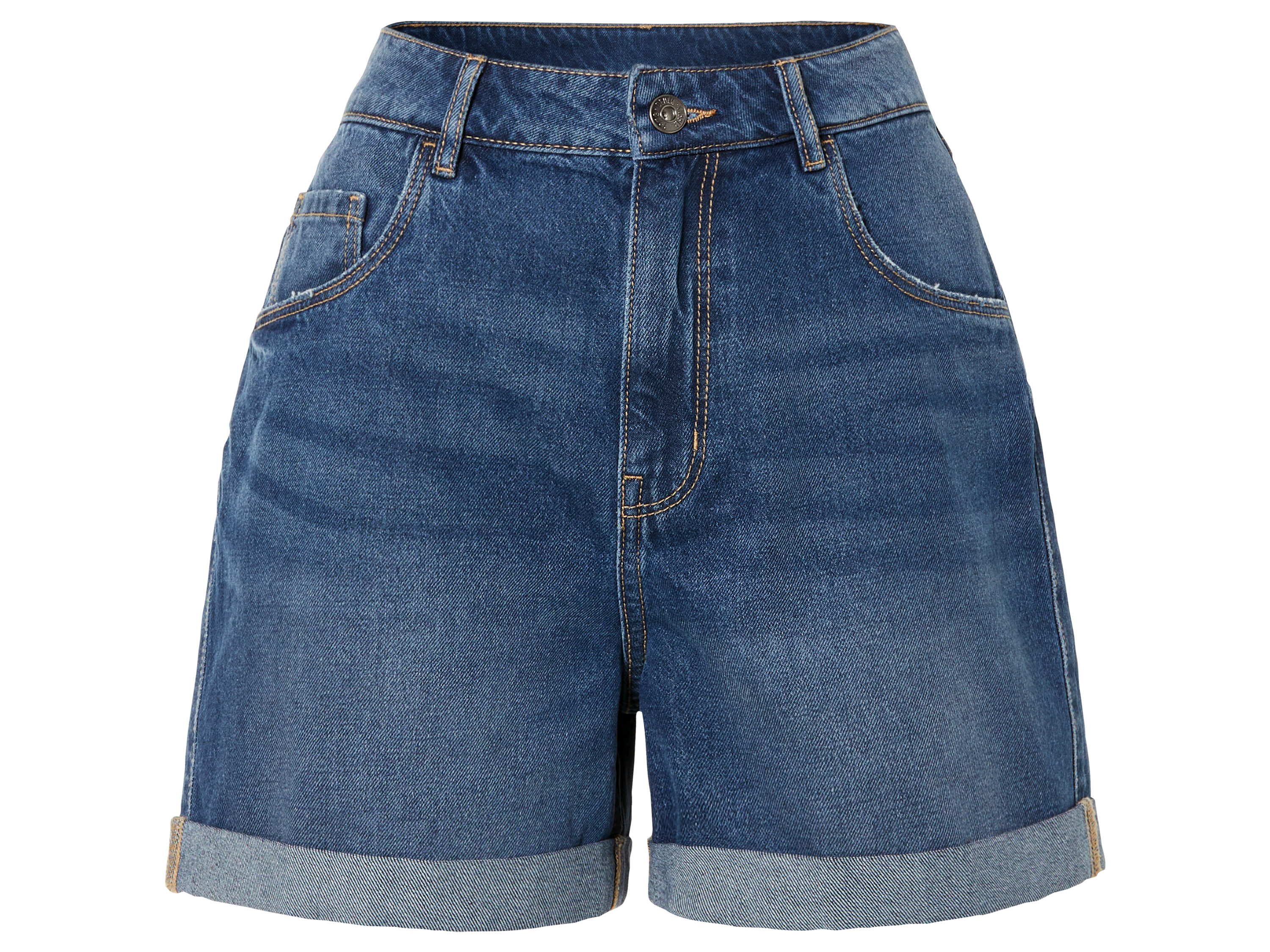 esmara Dames jeansshort (38, Blauw)