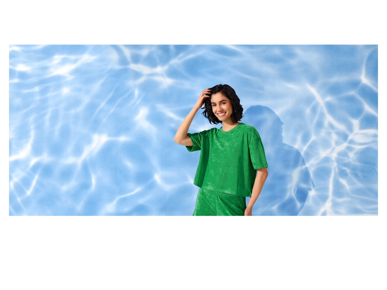 Ga naar volledige schermweergave: esmara® Dames badstof shirt - afbeelding 3