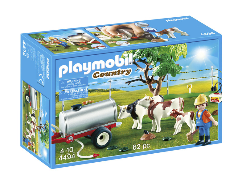 Playmobil Speelset groot (Koeweide met drinkbak)