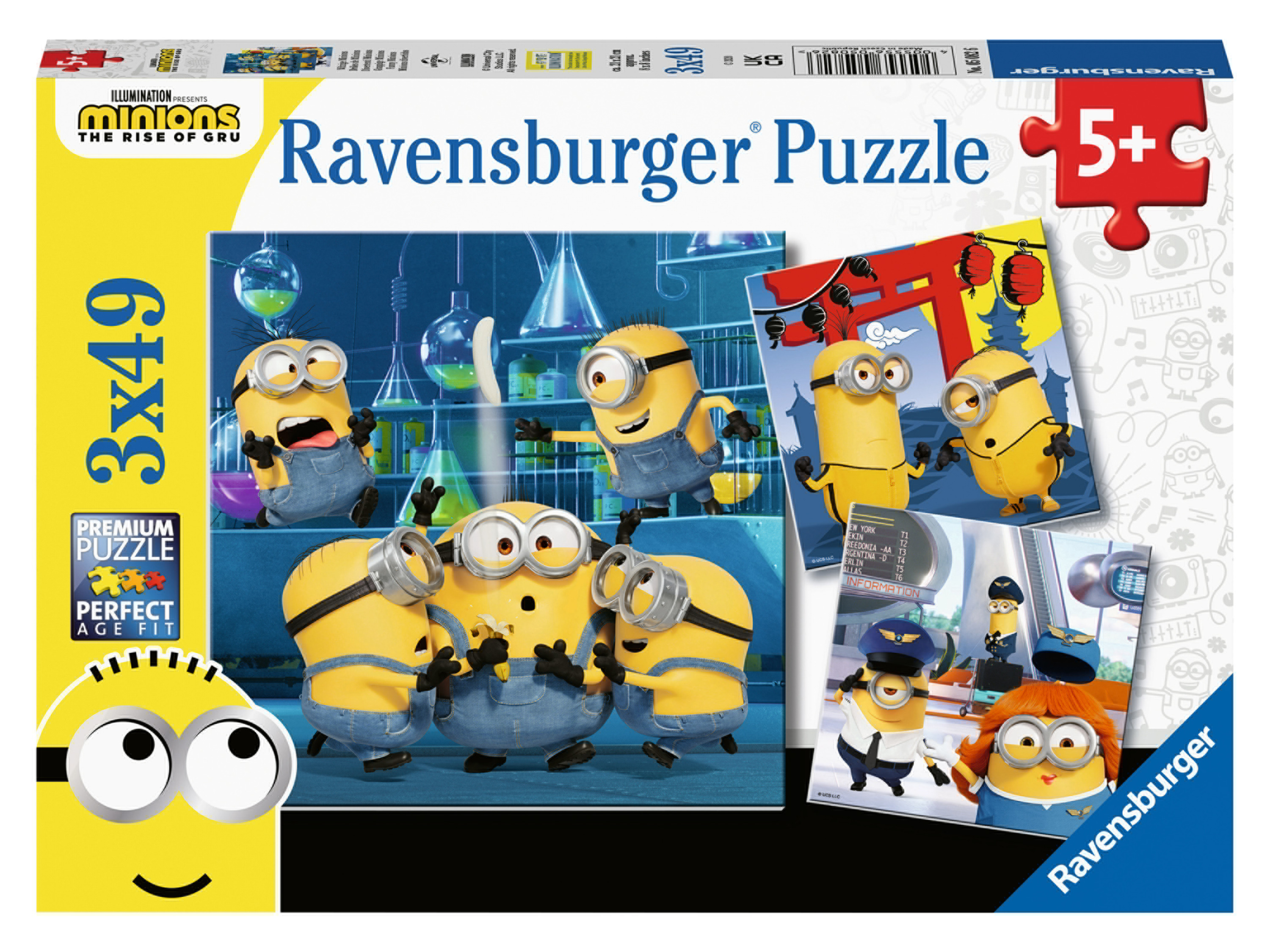 Ravensburger Puzzel (Grappige Minions 3x49p)