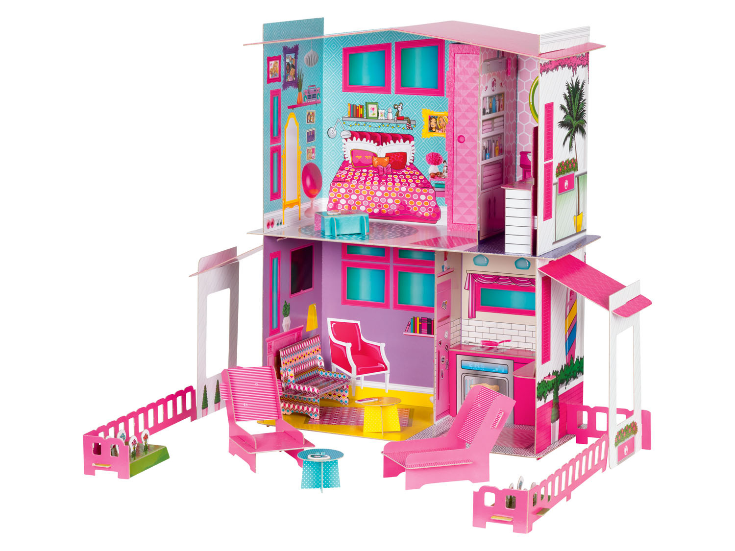 Haarvaten . beeld Lisciani Barbie droomvilla online kopen | LIDL