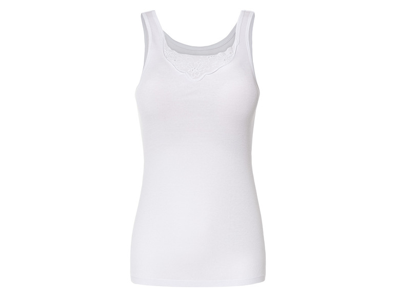 esmara Dames onderhemd (M (40/42), Wit)