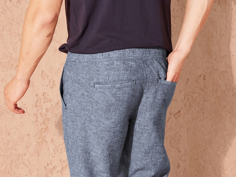 Ga naar volledige schermweergave: LIVERGY® Heren vrijetijdsbroek Straight Fit - afbeelding 5