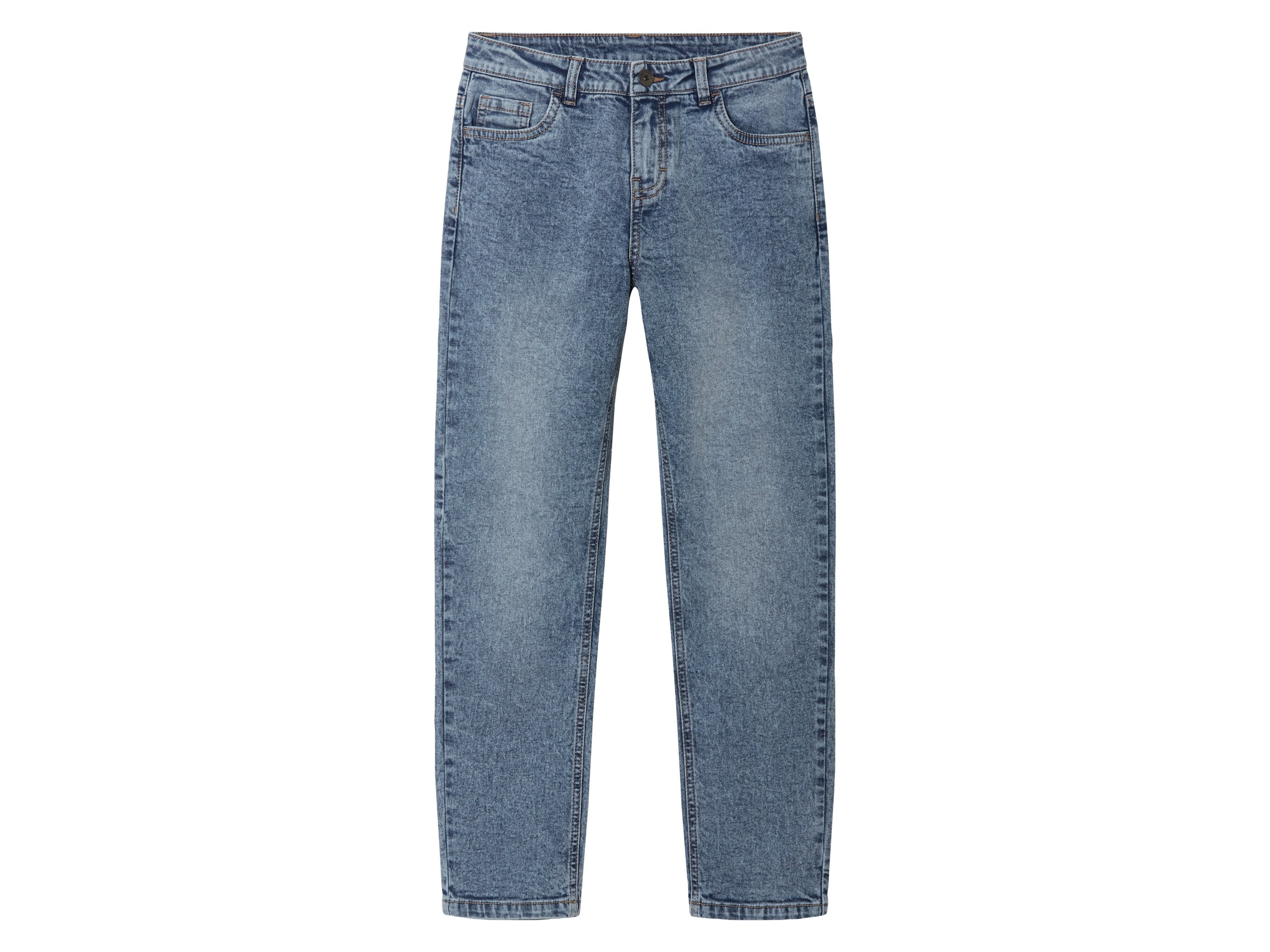 pepperts! Jongens jeans slim fit (Lichtblauw, 152)