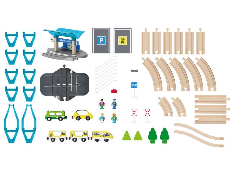 Ga naar volledige schermweergave: Playtive Houten treinbaan - afbeelding 15