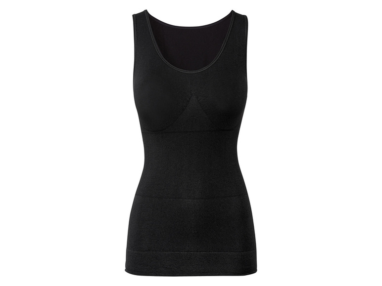 esmara Dames soft-shaping-hemd (XL (48/50), Zwart)