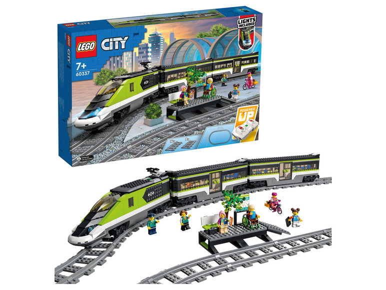 Ga naar volledige schermweergave: LEGO® City Passagierssneltrein 60337 - afbeelding 6