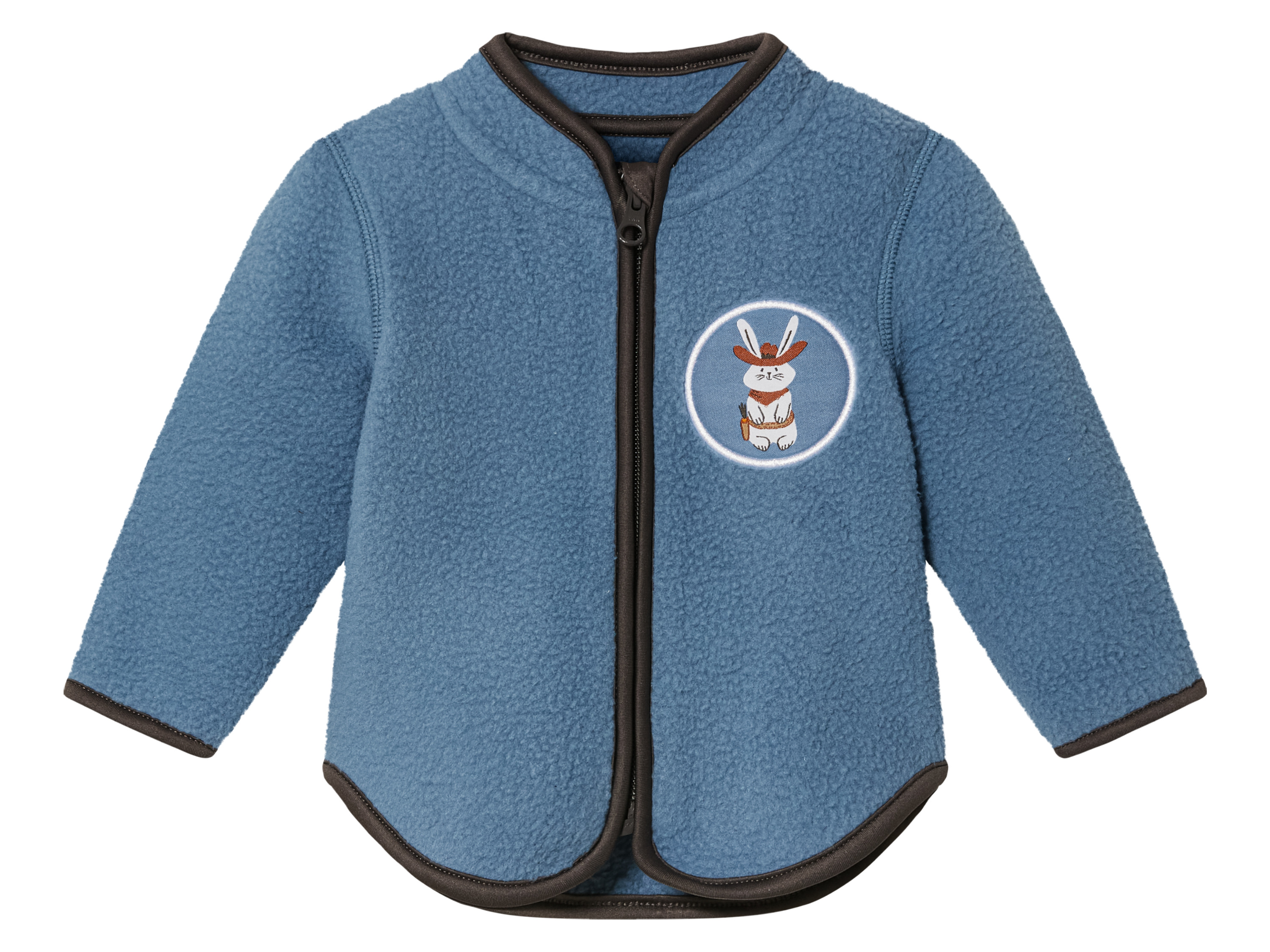 lupilu Baby fleecejack (74/80, Blauw)