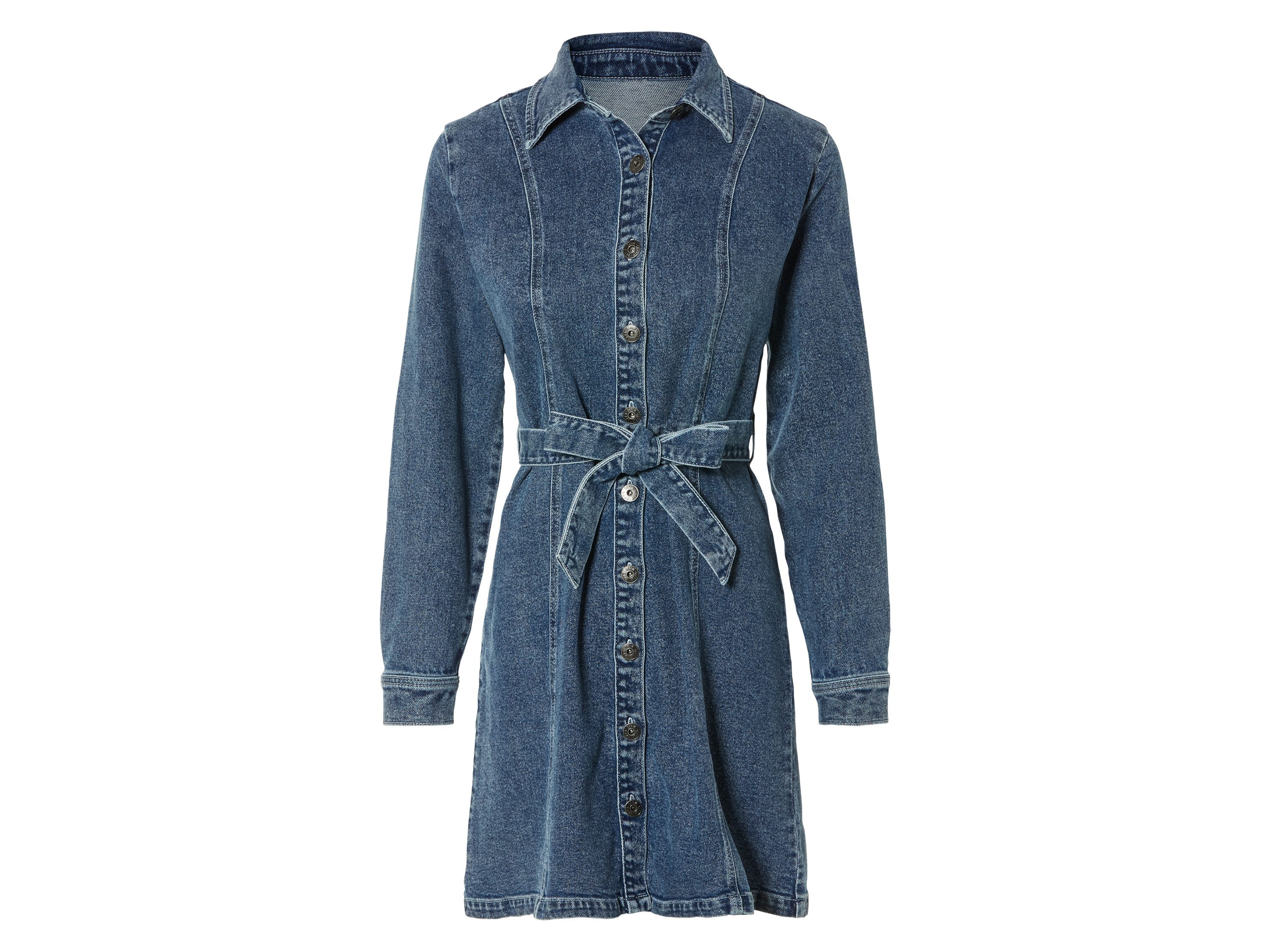 esmara Damesjurk denim (42, Blauw)