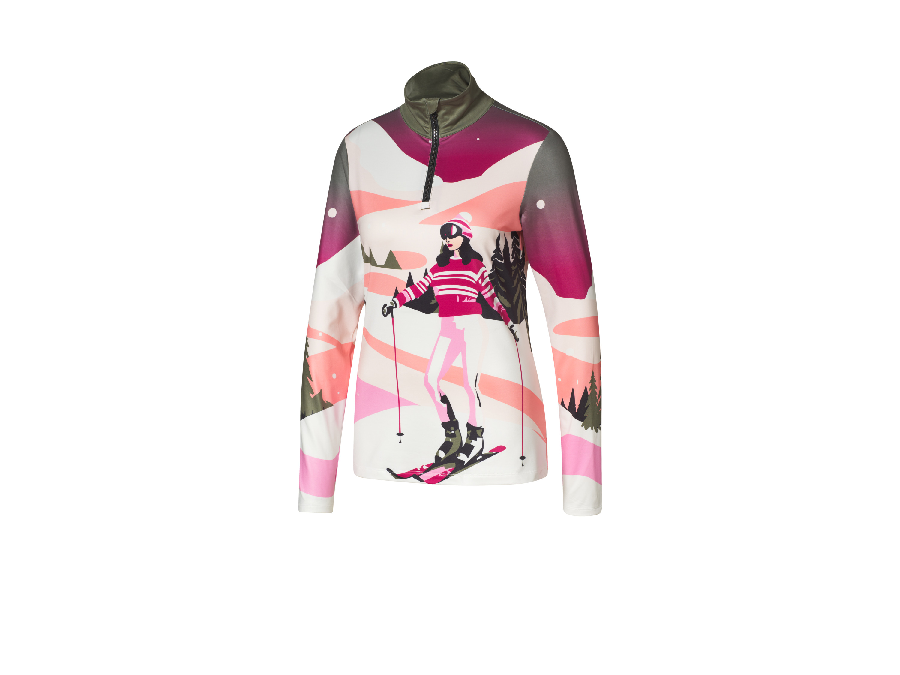 CRIVIT Dames sportshirt (S (36-38), Roze)