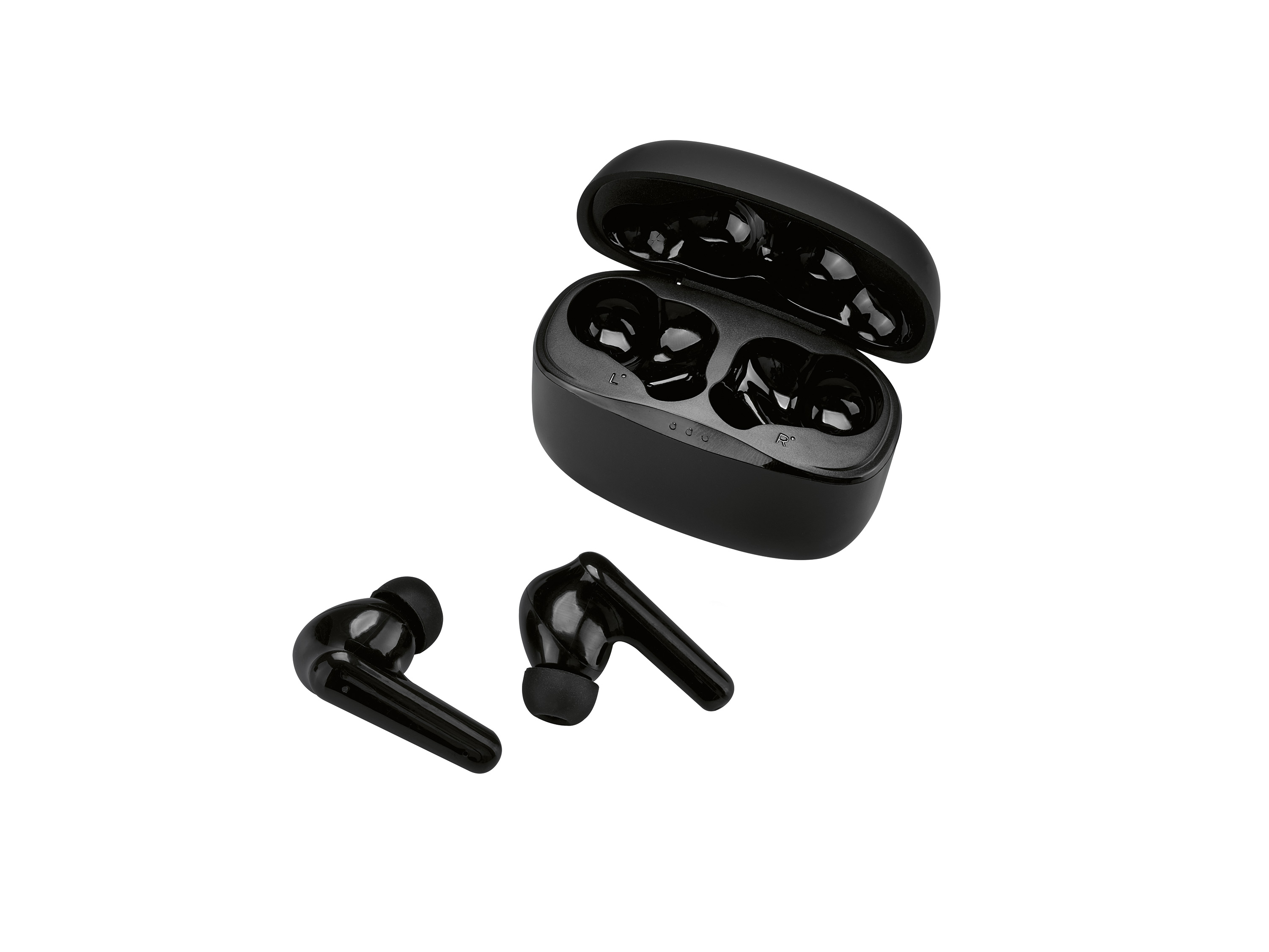 SILVERCREST True wireless Bluetooth-In-Ear-hoofdtelefoon (Zwart)