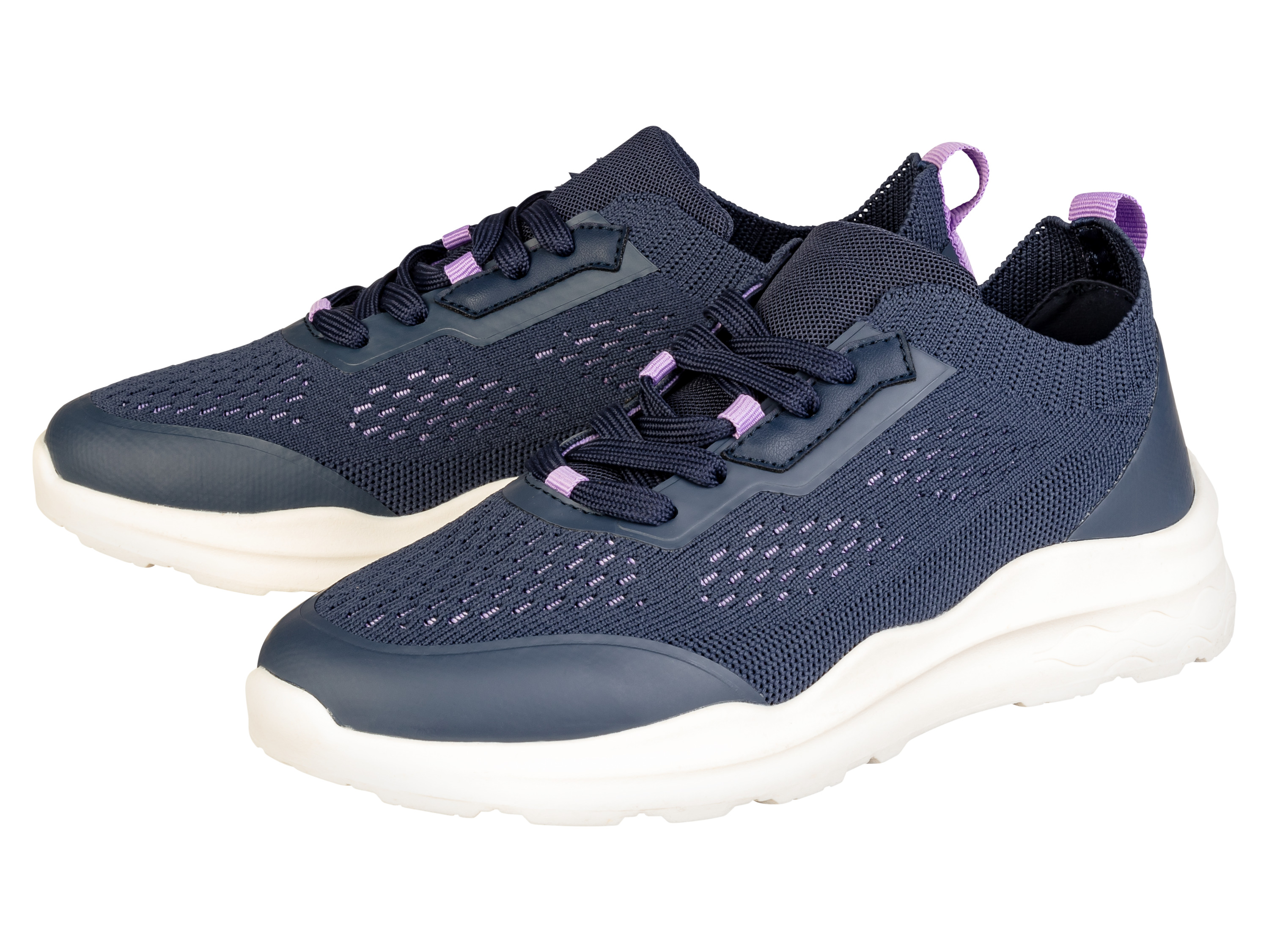 esmara Dames sneakers (41, Donkerblauw/lila)