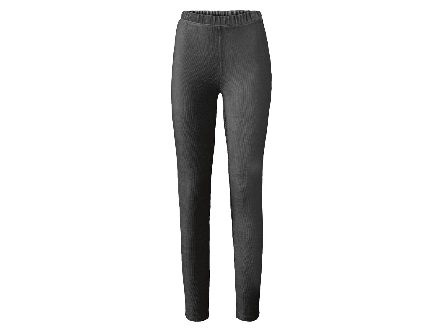 esmara Dames corduroy legging (XS (32/34), Zwart)