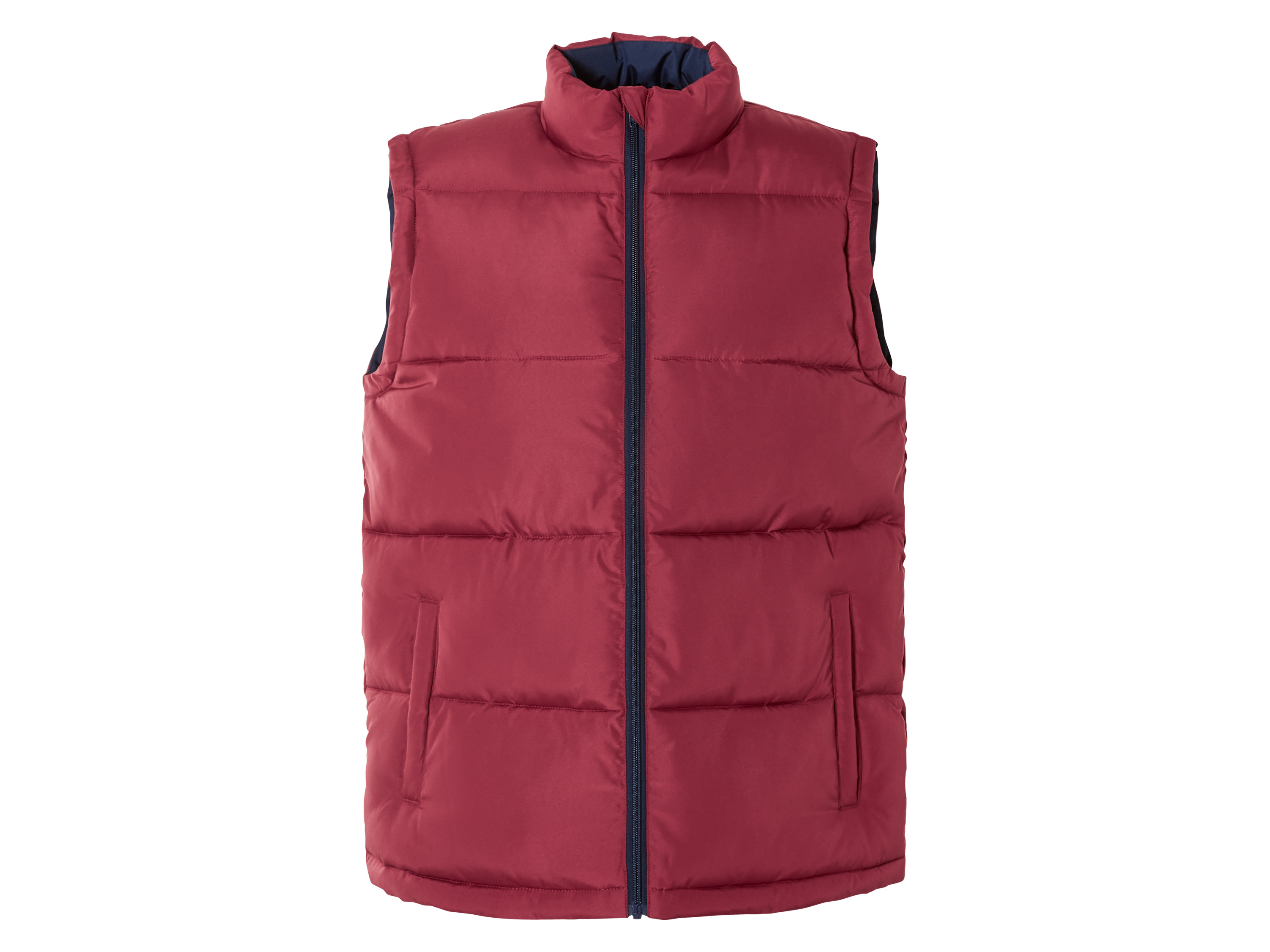 LIVERGY Gewatteerde bodywarmer (S (44-46), Rood)