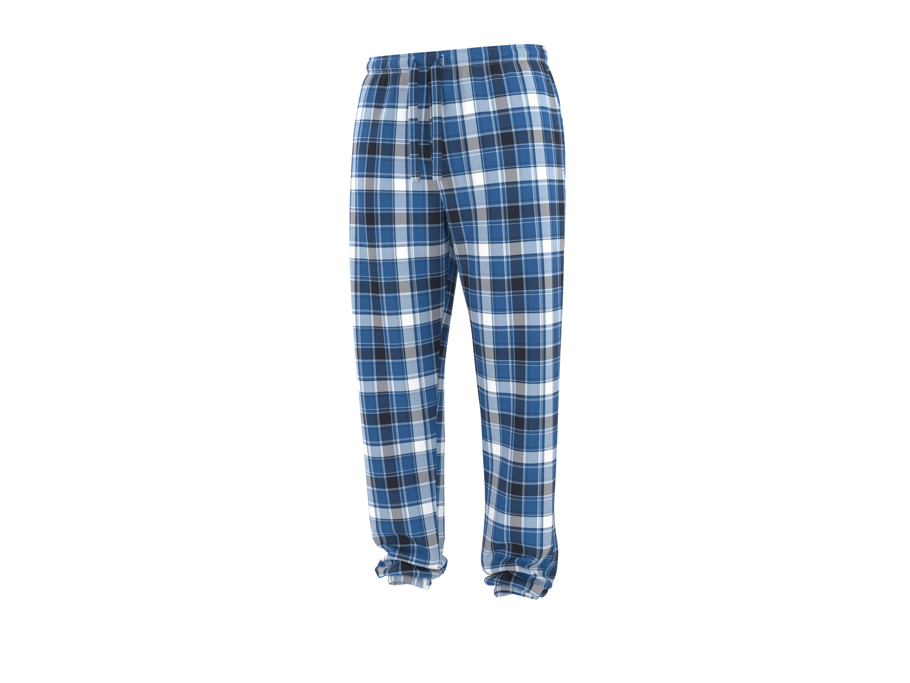 LIVERGY Heren pyjamabroek (S (44/46), Blauw)