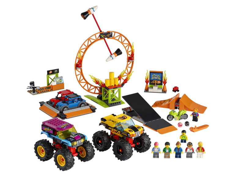 Ga naar volledige schermweergave: LEGO® City Stuntshow Arena - afbeelding 7