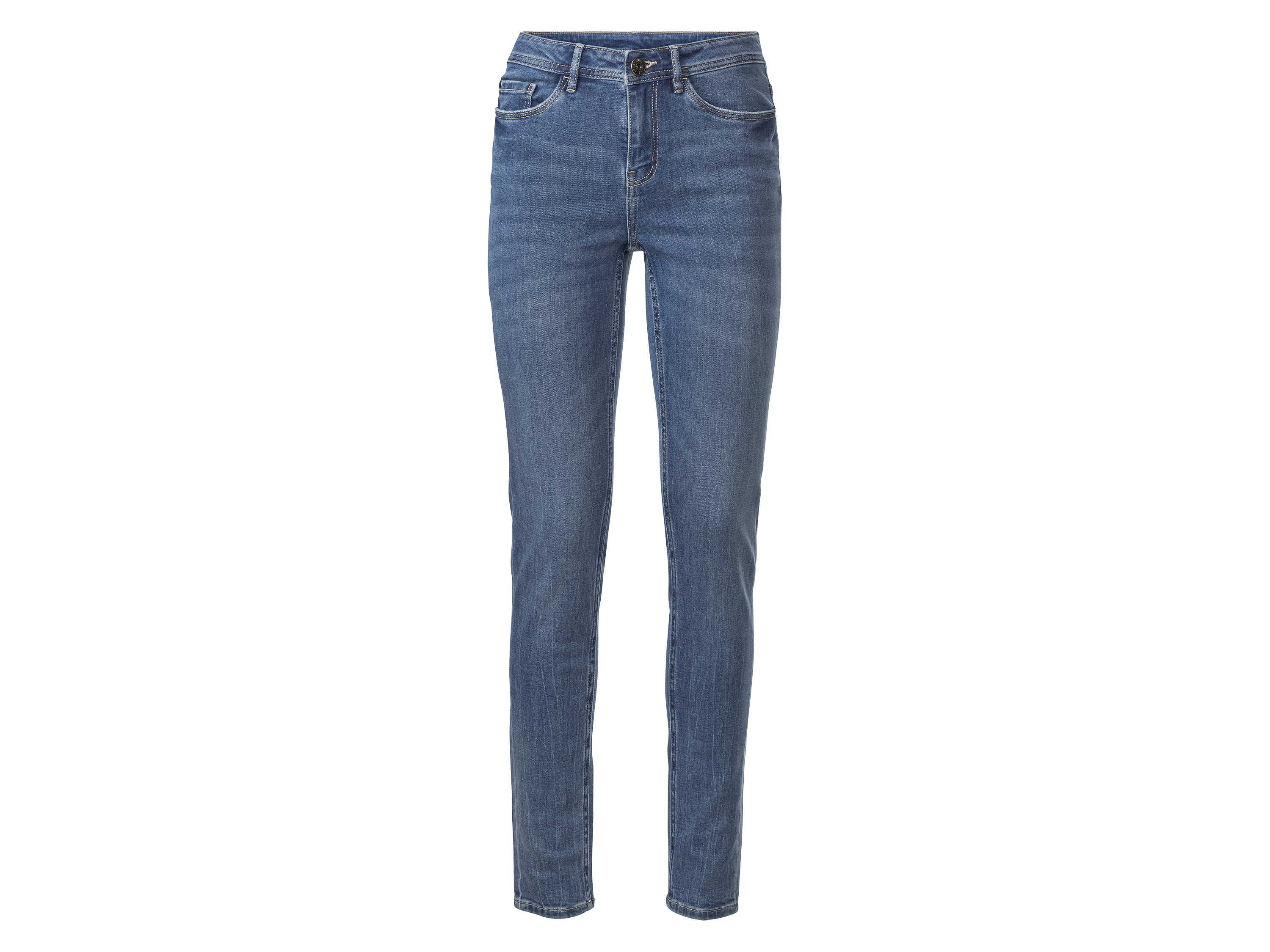 esmara Dames jeans - Super Skinny Fit (42, Lichtblauw)