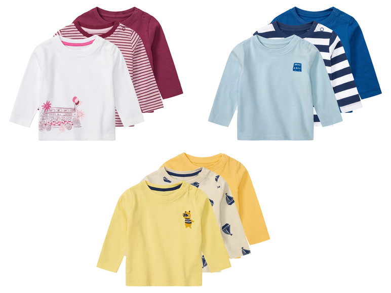 lupilu 3 baby shirts