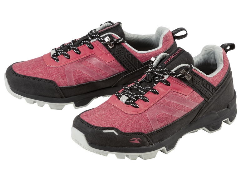 Rocktrail Dames trekkingschoenen (40, Zwart/roze)