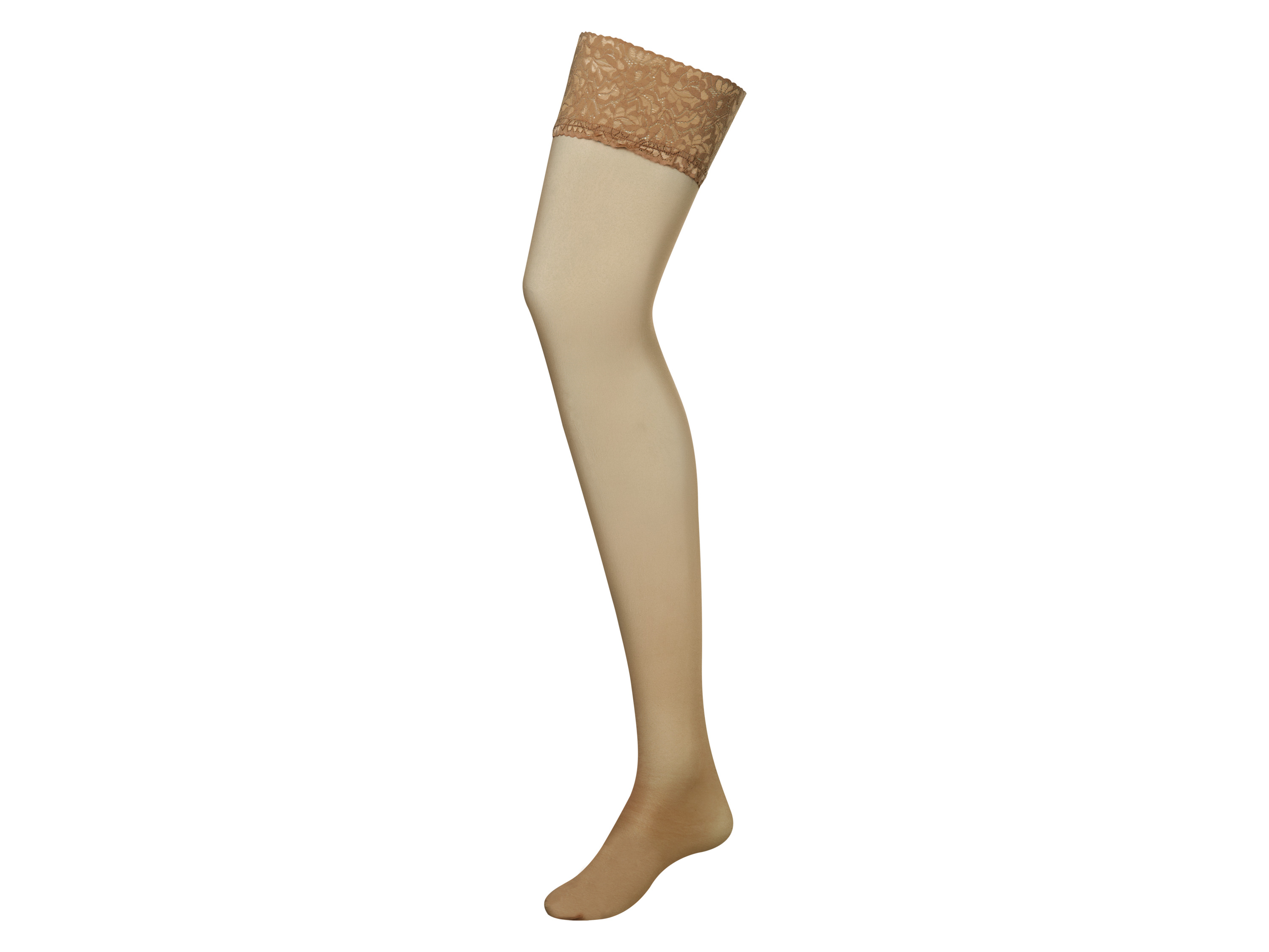 esmara Dames hold up kousen (S (36/38), Beige)