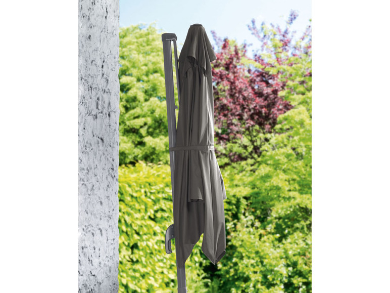 Ga naar volledige schermweergave: LIVARNO home Zwevende aluminium parasol - afbeelding 5