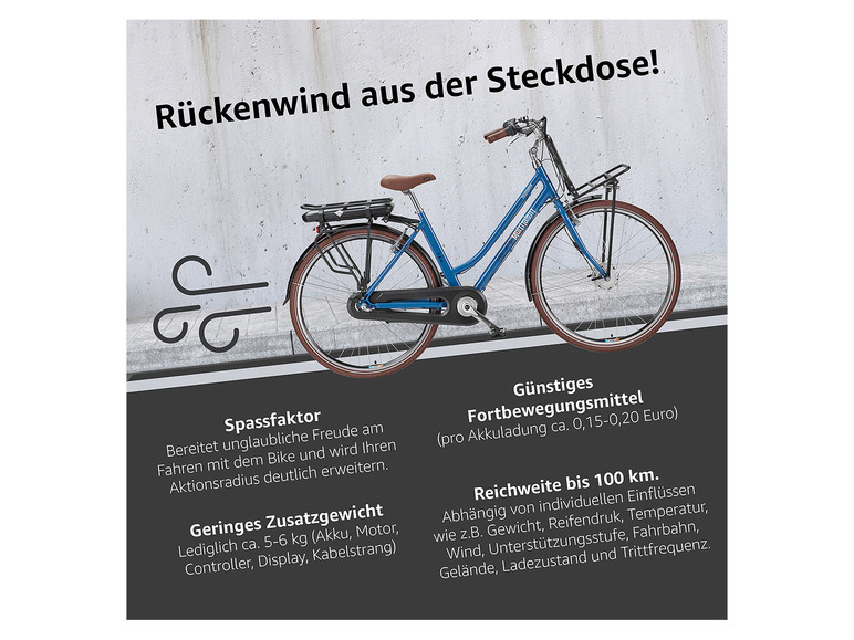 Ga naar volledige schermweergave: TELEFUNKEN E-bike City RT530 28" - afbeelding 8