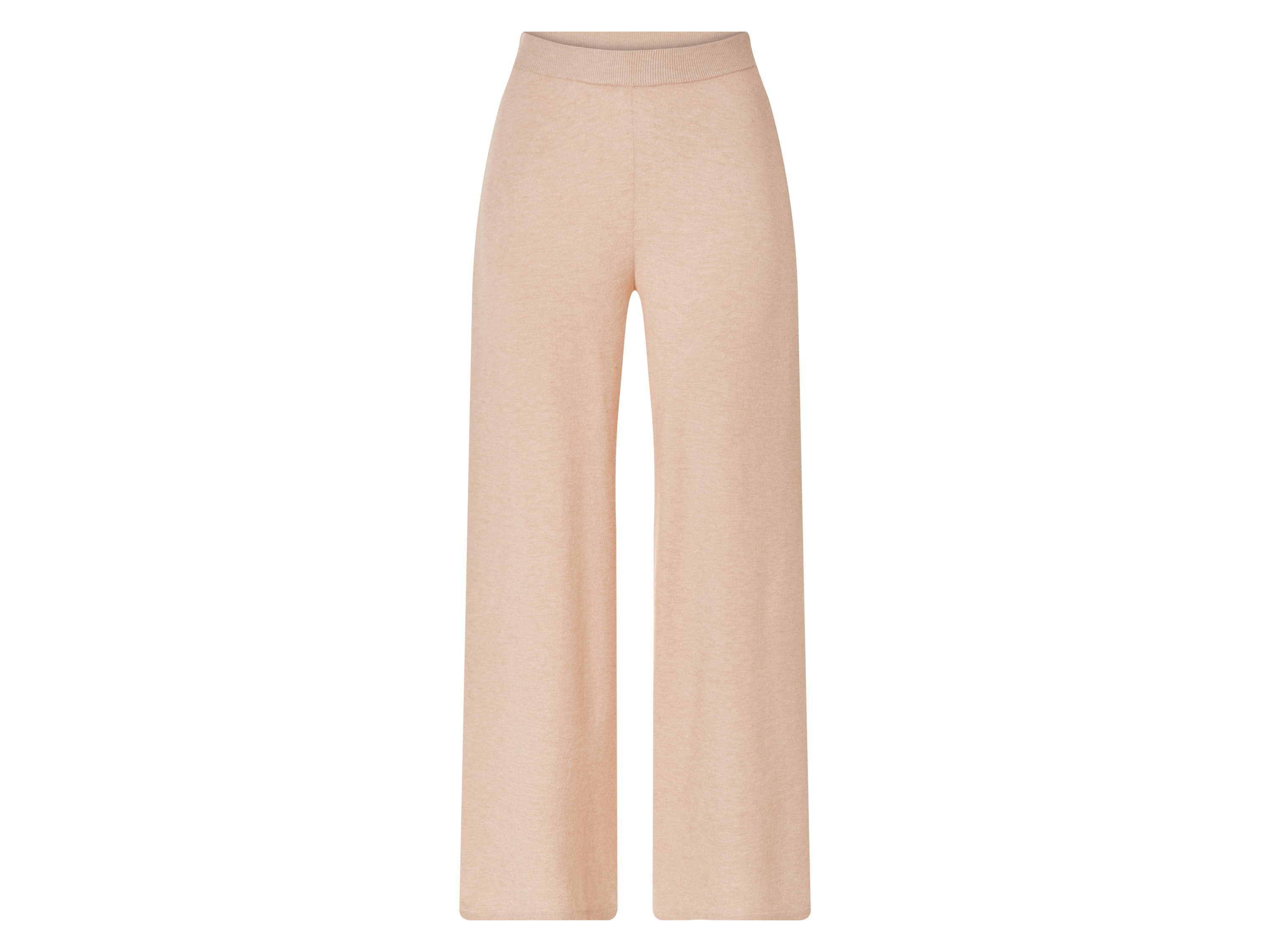 esmara Gebreide dames broek (S (36-38), Beige)