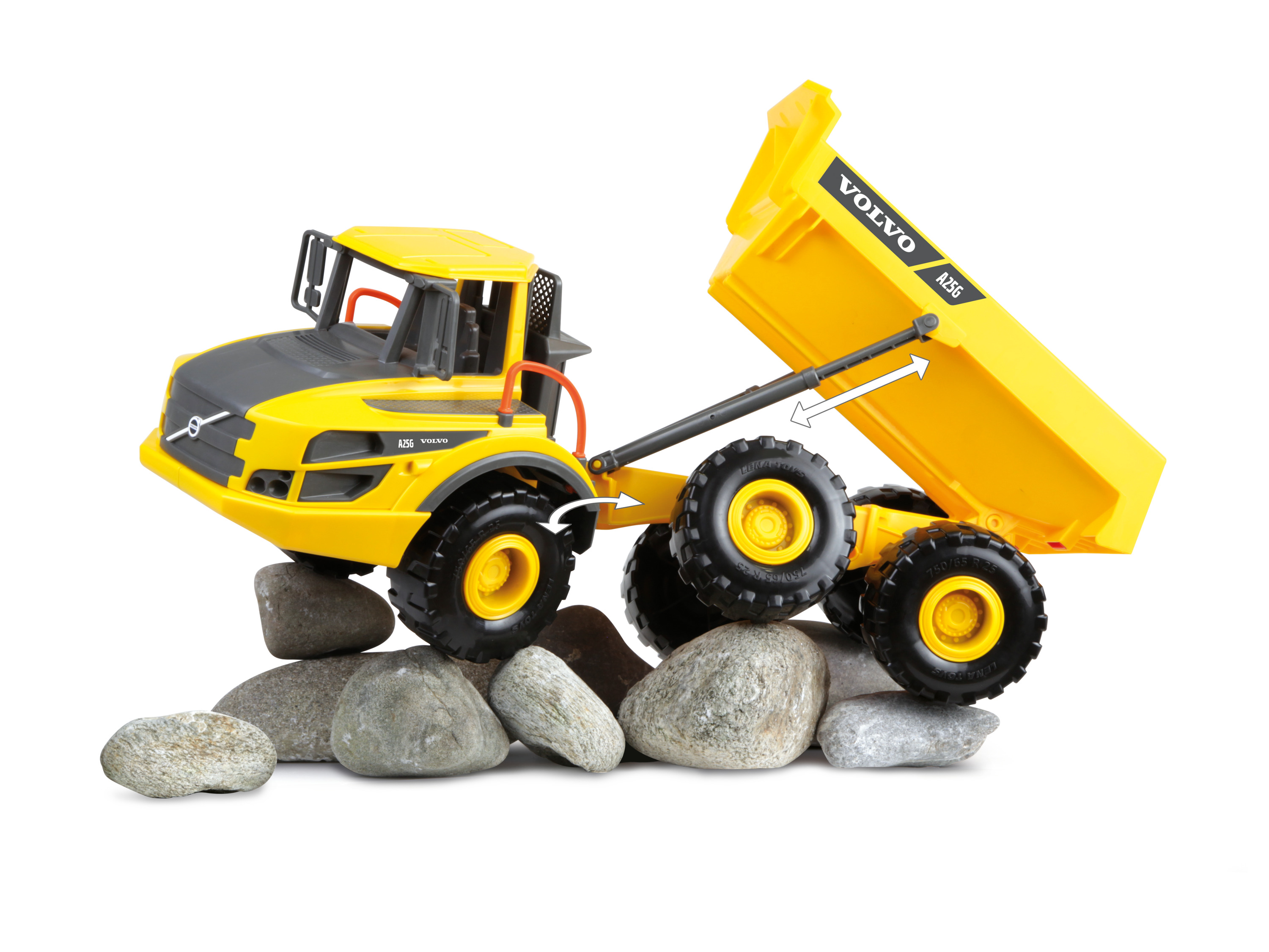 Lena Lena WORXX Dump Truck Volvo A25G 57cm