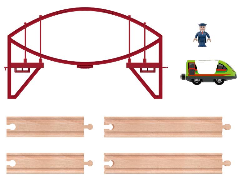 Ga naar volledige schermweergave: Playtive Houten treinbaan uitbreidingsset - afbeelding 24