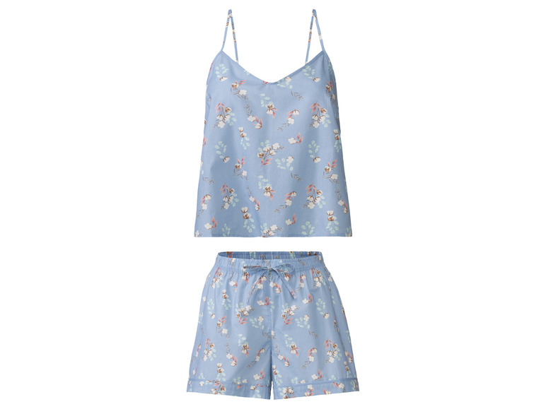esmara Korte dames pyjama (XS (32/34), Blauw)