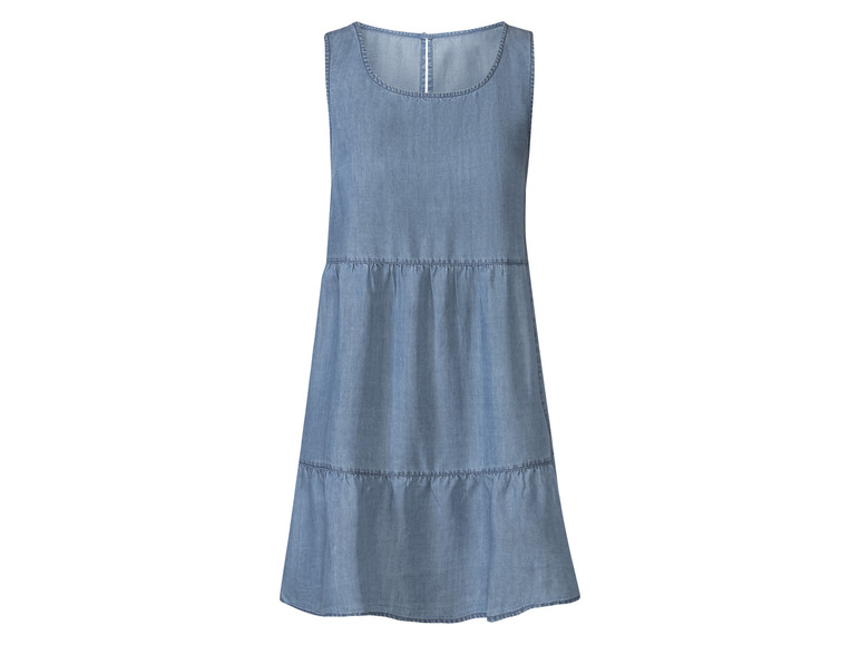 esmara Dames jurk (40, Blauw)