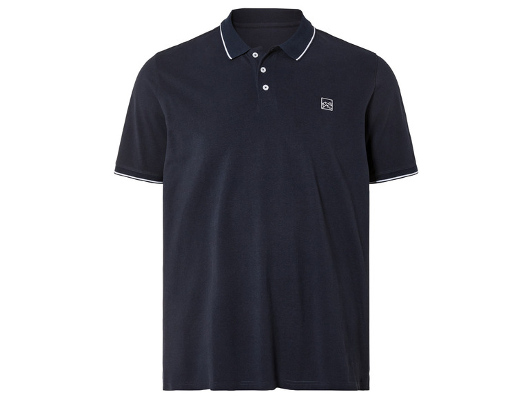 Ga naar volledige schermweergave: LIVERGY® Heren polo - afbeelding 2