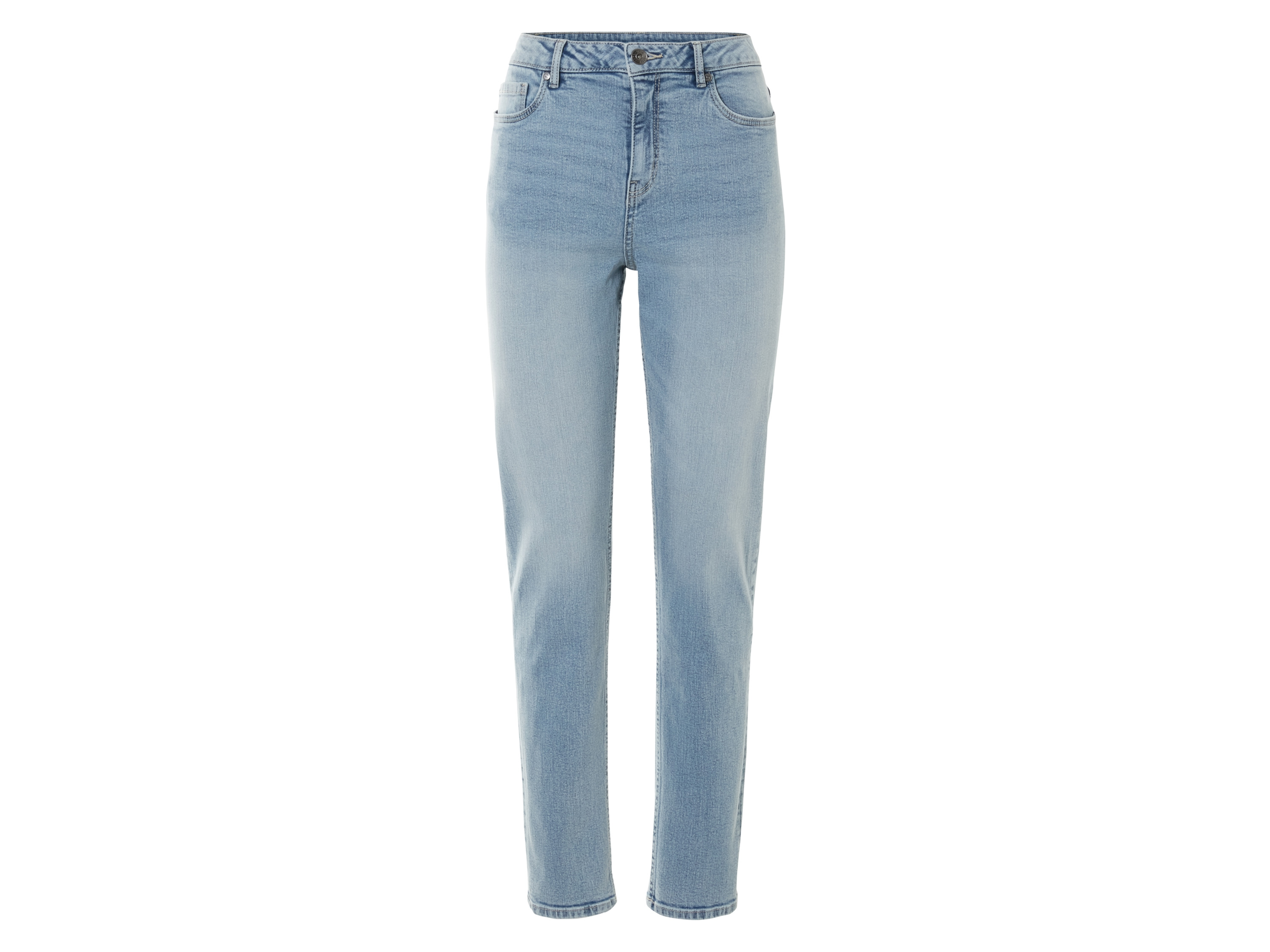 esmara Damen jeans - Straight Fit (Lichtblauwe denim, 42 (normale lengte))