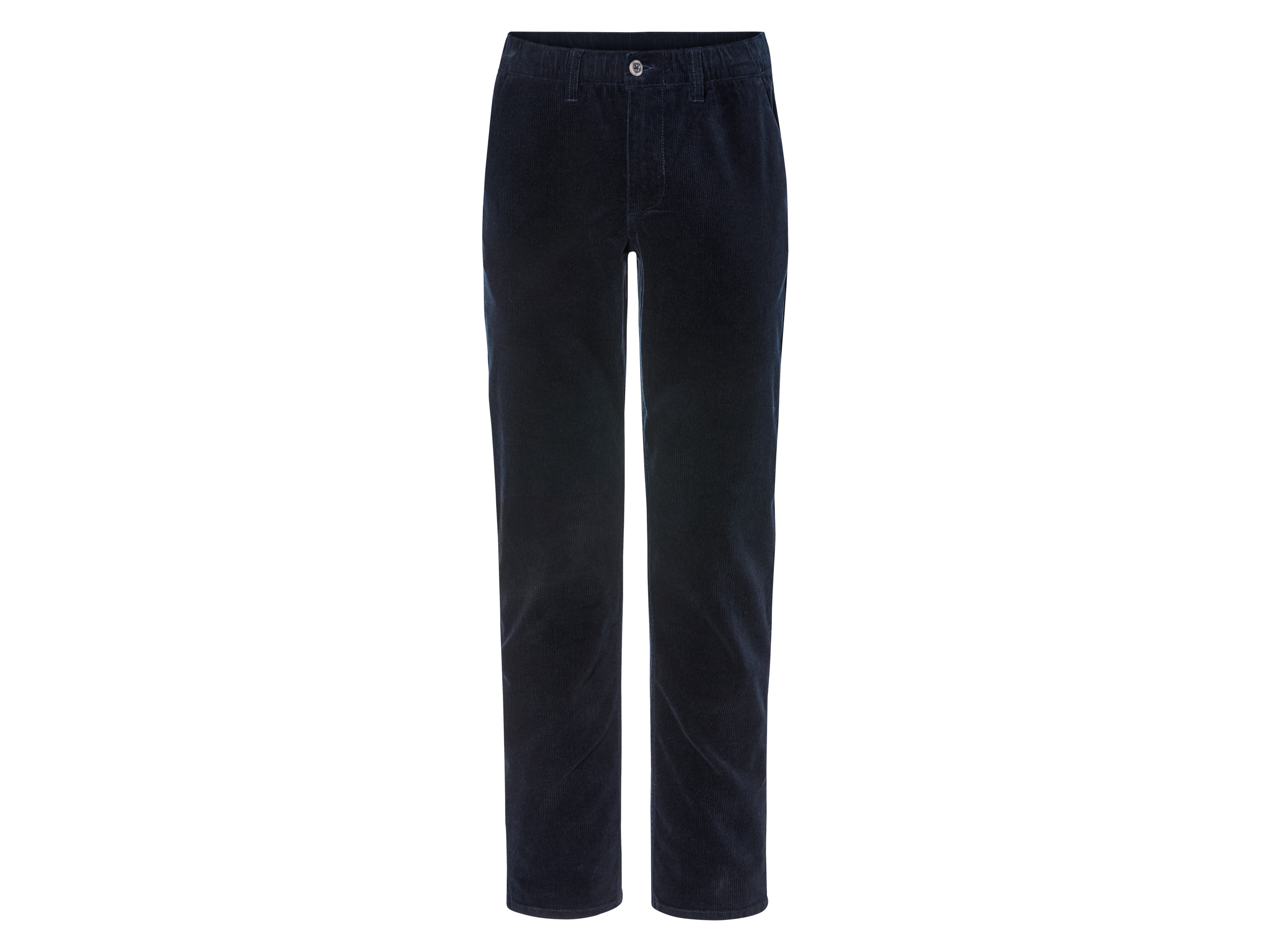 LIVERGY Corduroy heren broek (XL (56/58), Marineblauw)