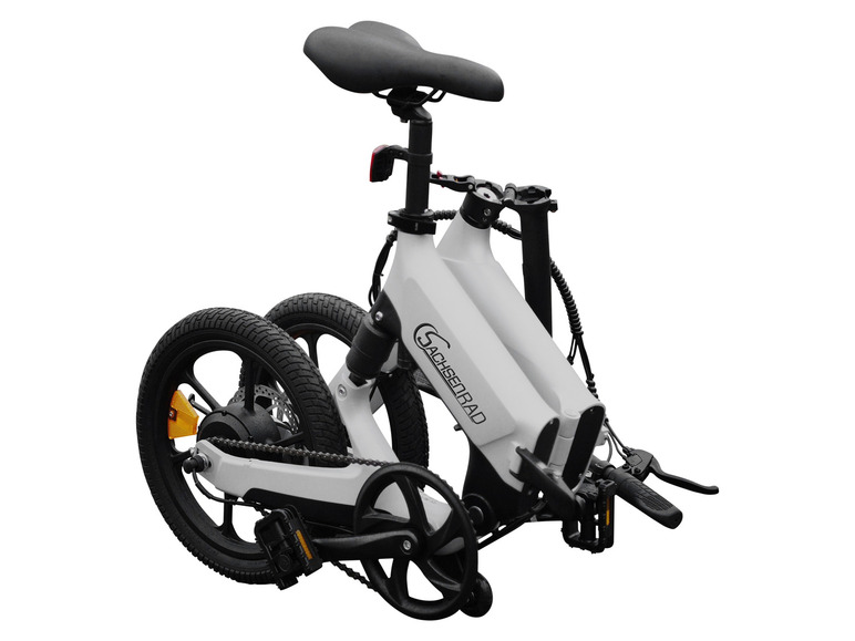 Ga naar volledige schermweergave: SachsenRad E-Folding Race Bike F12 ZILVER - afbeelding 13