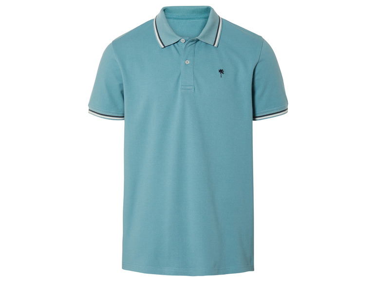 Ga naar volledige schermweergave: LIVERGY® Heren polo - afbeelding 2