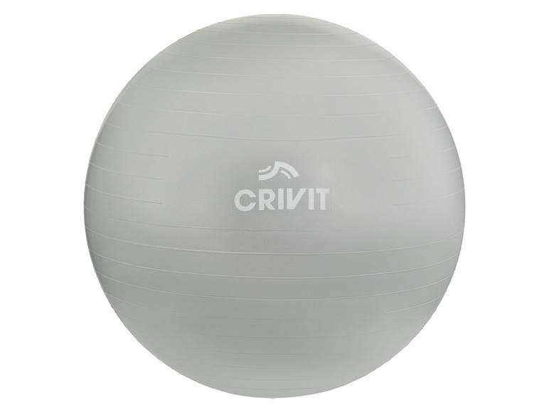 CRIVIT Fitnessbal (Grijs (Ø 65 cm))