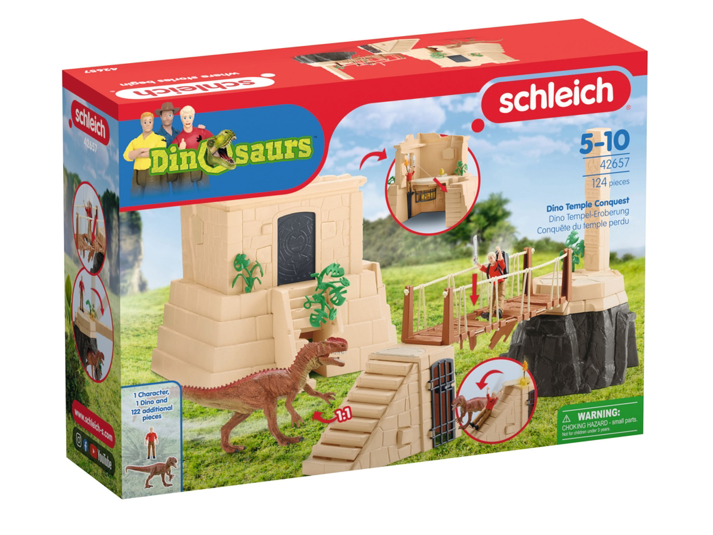 schleich DINOSAURS Dino Tempel Verovering - 42657