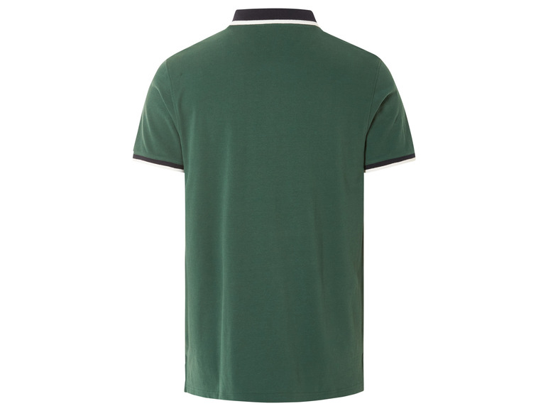 Ga naar volledige schermweergave: LIVERGY® Heren polo - afbeelding 4